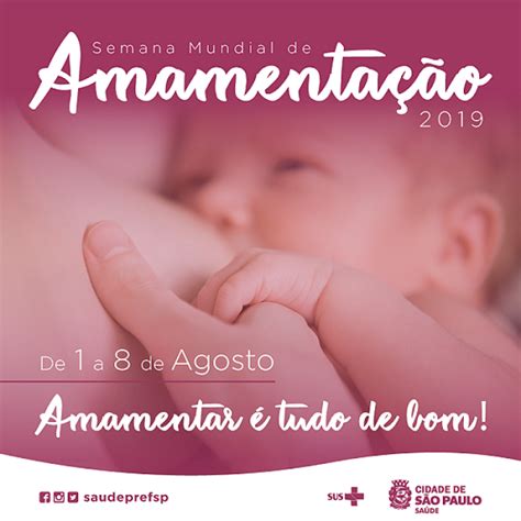 Sa De Promove A Semana Mundial Do Aleitamento Materno Secretaria