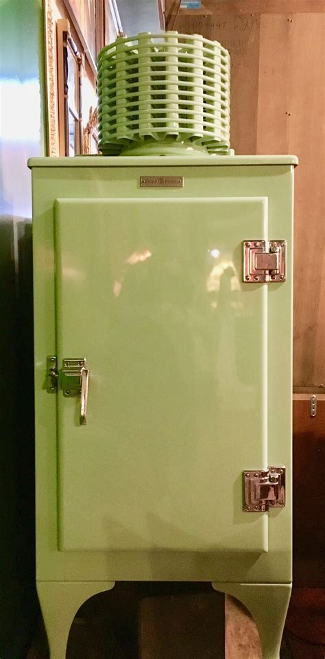 Vintage General Electric Refrigerator NFS At The Syracuse Antiques