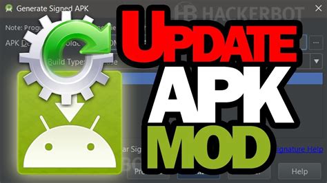 how to update any apk mod modded apk file to the latest working updated mod version youtube