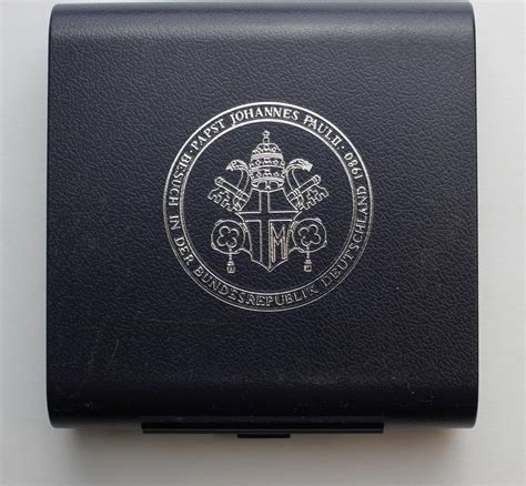 The johannes brahms medal (german: Medaille - Papst Johannes Paul II. Besuch in der ...