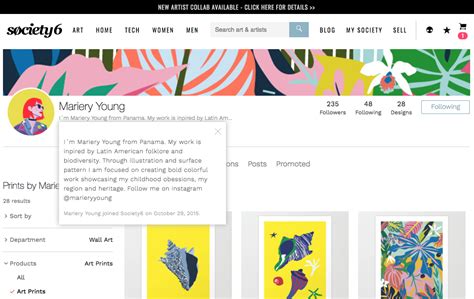 Write The Perfect Artist Bio With These Five Simple Tips Society6 Blog