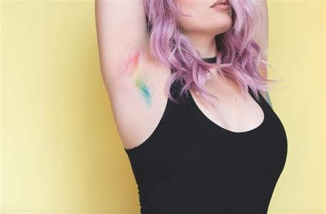Rainbow Armpit Hair Has Arrived Just In Time For Pride Month