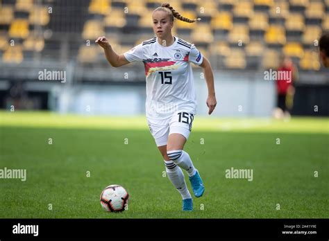 Thessaloniki Greece October 08 2019 Giulia Gwinn From Germany In Action During The Uefa Women