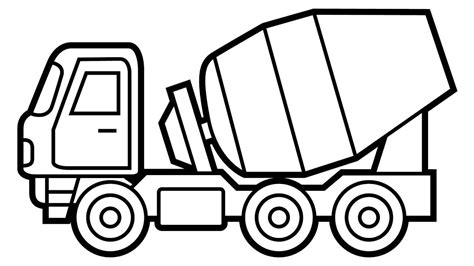 Construction Vehicles Coloring Pages – PRINTABLE Kids Worksheets