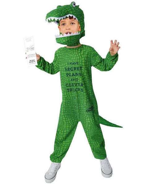 Roald Dahl Enormous Crocodile Child Costume Party Delights