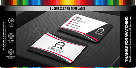 Simple Professional Business Card Design Style 2 By Fsl99 Codester