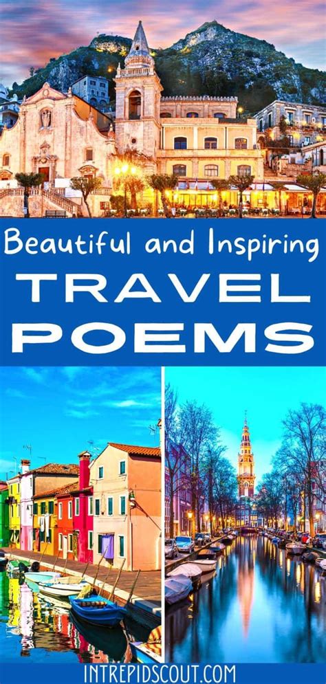 18 Poems About Travel To Inspire Your Travelers Soul To See The World