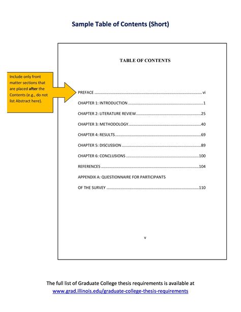 20 Table Of Contents Templates And Examples Templatelab