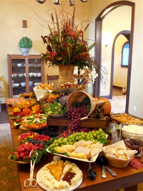 Epic Event Design Fall Food Table Display Food Display Table Party