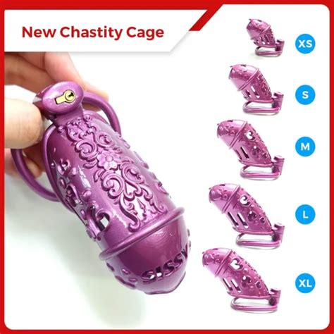 MALE CHASTITY DEVICES Dream Chastity Cage Sissy Slaves Male Cage With 3