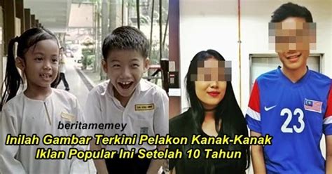 Mestilah warganegara malaysia dan bermastautin di malaysia. Inilah Gambar Terkini Pelakon Kanak-Kanak Iklan Popular ...
