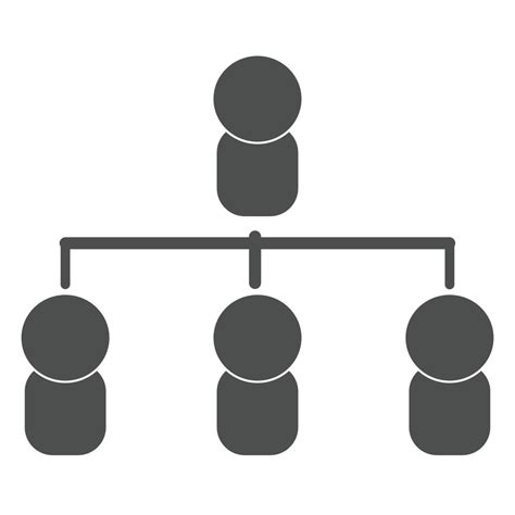 Organizational Structure Icon 21705810 Vector Art At Vecteezy