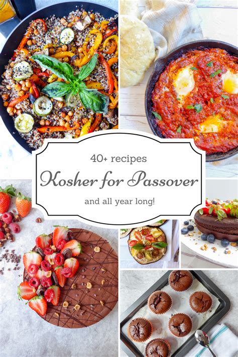 Jun 05, 2020 · these 15 recipes come together quickly in a single skillet and many of them are complete meals, cooked with a bed of tender rice, vegetables, or an irresistible sauce. KOSHER FOR PASSOVER RECIPES | Passover recipes, Passover recipes dinner, Recipes