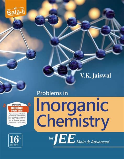 Buy Problems In Inorganic Chemistry Book For Jee Main And Advanced