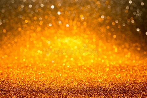 Abstract Background Filled With Shiny Gold Glitter Stock Image Image