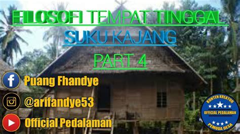 Before living in this town, where did you live? Filosofi Tempat Tinggal Suku Kajang Part 4 |||Official ...
