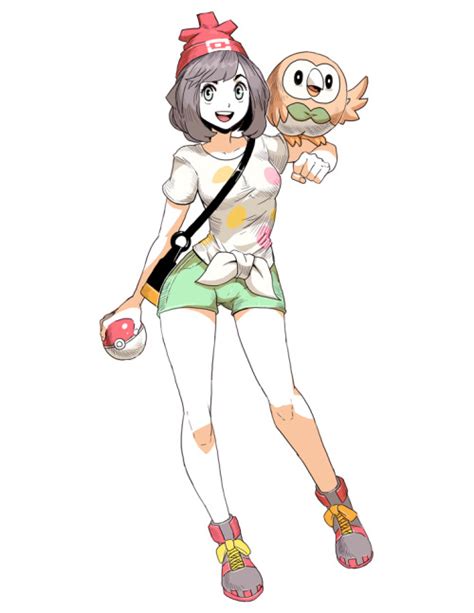 Genzoman Art Corner More Pokemon Sketch Sun And Moon Female Trainer