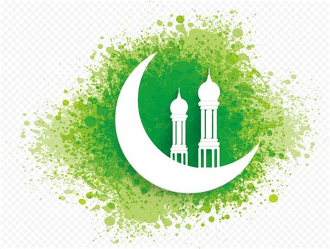 Ramadan Islamic Mosque Moon Green Design Citypng