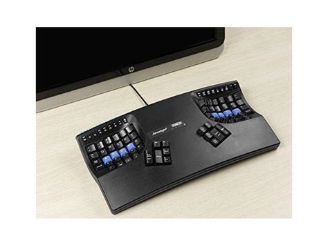 Kinesis Kb600 Advantage2 Usb Contoured Keyboard Black With Smartset