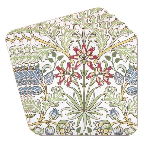 William Morris Hyacinth Coasters Desina