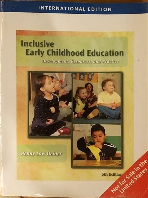 Inclusive Early Childhood Education Hobbies And Toys Books And Magazines