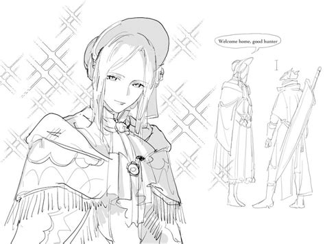Hunter Bloodborne Plain Doll Bloodborne Commentary Request 1girl