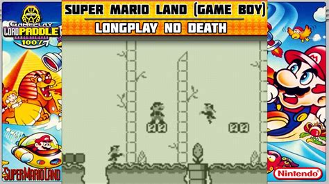 Super Mario Land Game Boy No Death Gameplay 100 Youtube