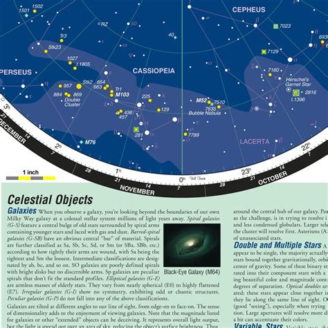 Orion Poster Deep Map 600 Folding Star Chart