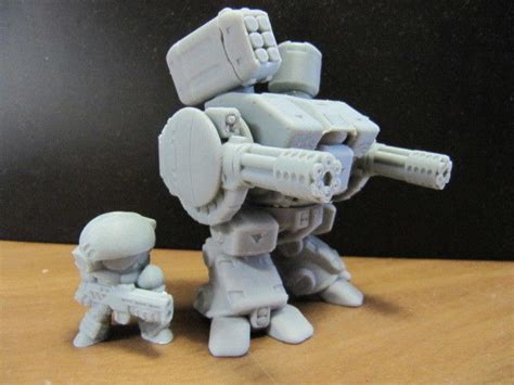 Chibi Tech Sd Warthog Gunpod 3d Model 3d Printable Cgtrader