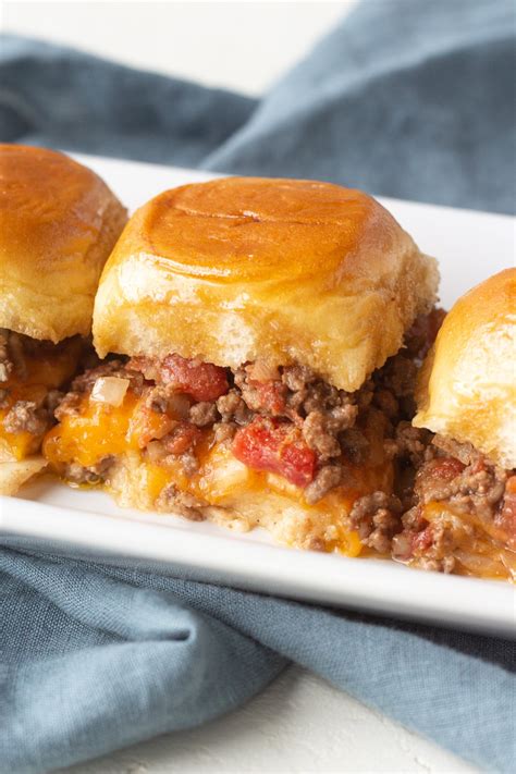 Ground Beef Sliders Recipe Done In 30 Pip And Ebby