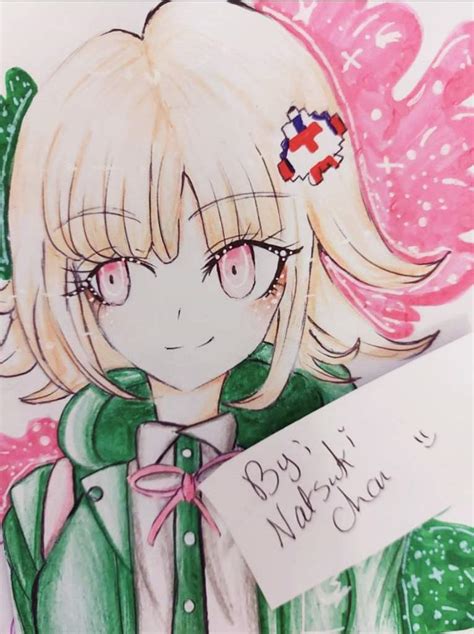 Gamer Girl Drawing Chiaki Nanami Ultimate Gamer Danganronpa