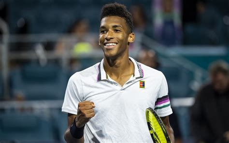 Tennis prodigy Felix Auger-Aliassime is rapidly making a ...