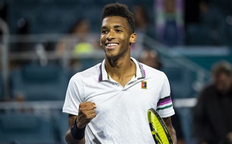 Tennis player félix augeraliassime fanpage. Tennis prodigy Felix Auger-Aliassime is rapidly making a ...