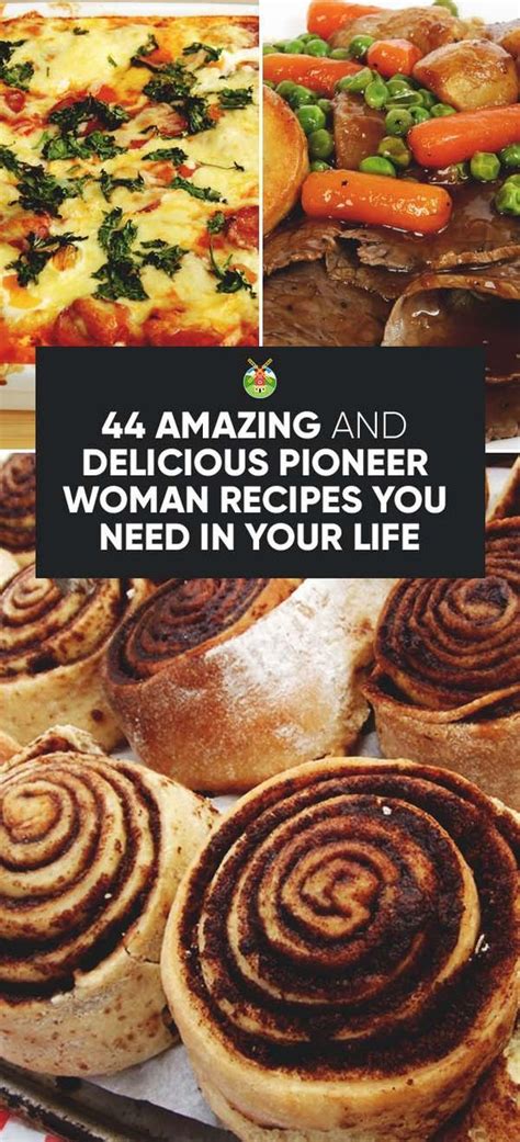 See more ideas about pioneer woman recipes, recipes, food network recipes. 44 Delicious Pioneer Woman Recipes You Need in Your Life ...