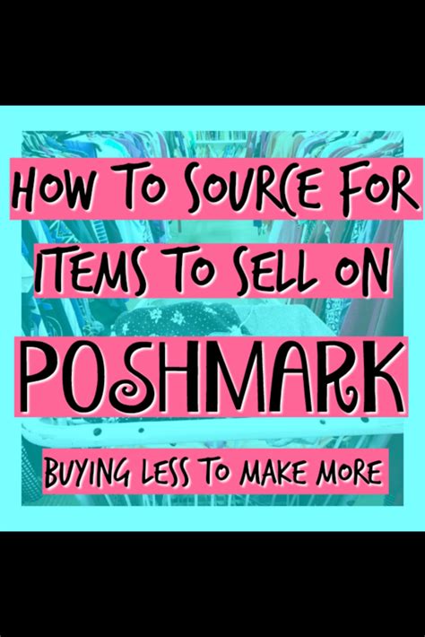 How to make money on poshmark. How to Source for Items to Sell on Poshmark! Make money FAST online by selling clothing on the ...
