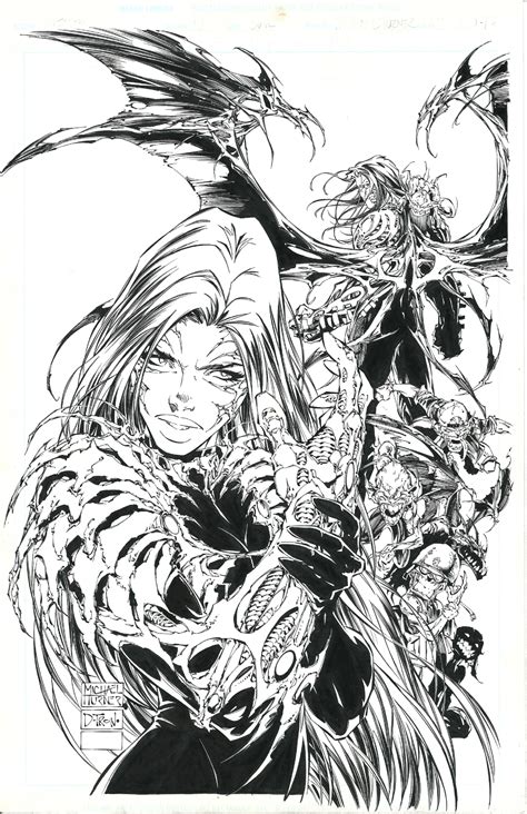 Witchblade 10 Cover Michael Turner In Dean Abrahams Michael Turner