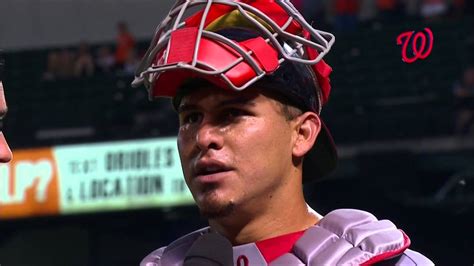 Wilson Ramos Talks After Blasting A Home Run In The Nats 6 2 Win Youtube