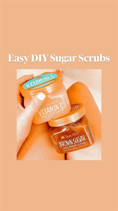 Easy Diy Sugar Scrubs Sugar Scrub Diy Body Scrub Homemade Recipes Diy Body Scrub Recipes