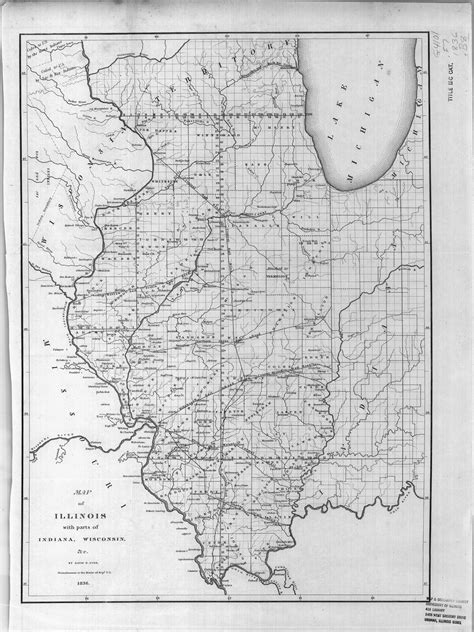 Map Of Illinois With Parts Of Indiana Wisconsin Andc Digital
