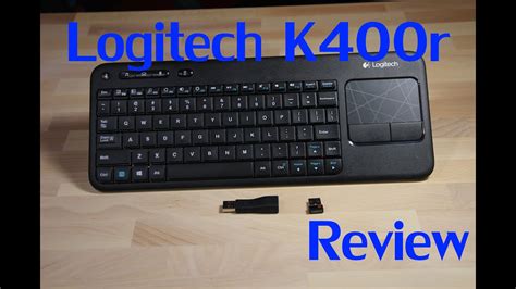 Logitech K400 Keyboard With Multi Touch Review Youtube