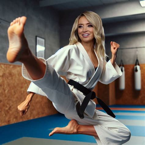 Kayleigh Mcenany Karate Kick By Karateceleblover On Deviantart