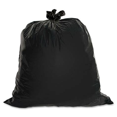 Genuine Joe Black Trash Bags 60 Gallon 15 Mil Box Of 50 Gjo01535