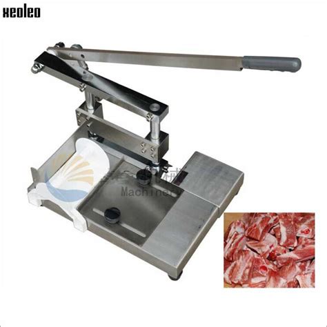 2021 Xeoleo Commercial Manual Bone Cutter Spareribs Cutting Machine