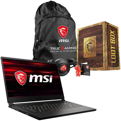 Msi Gs65 Stealth Thin 9sd 1676en Msi Loot Box Pack L Free Laptop Ldlc 3 Year Warranty