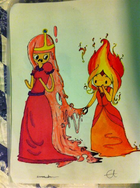 Flame Princess Hora De Aventura Princesa Flama Y Adventure Time