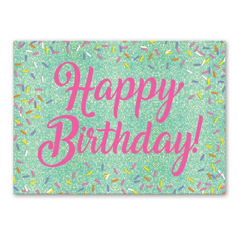 Select any card from following list and edit happy birthday card with your name free. Happy Birthday Sprinkles greeting card | Lady Jayne