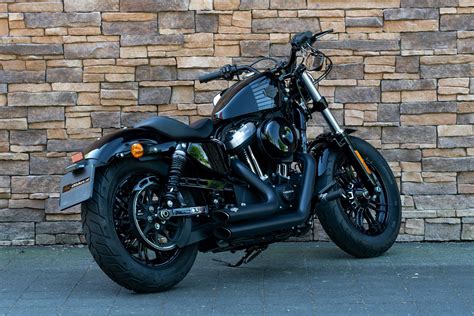 The evolution ® engine might be modern, but it still boasts classic styling with a round air cleaner cover, black powder. 2017 Harley-Davidson XL1200X Forty Eight Sportster RA ...