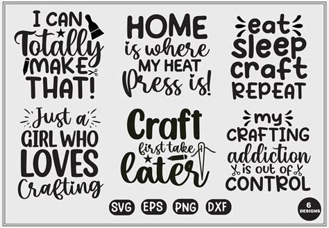 Crafting Svg Bundle Graphic By Design Hall Creative Fabrica