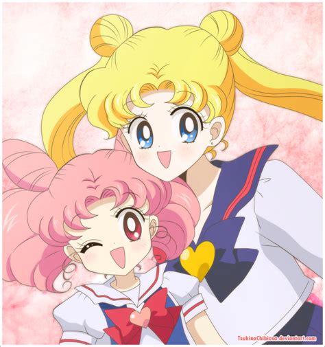 Chibiusa Y Usagi By Tsukinochibiusa On Deviantart Sailor Chibi Moon