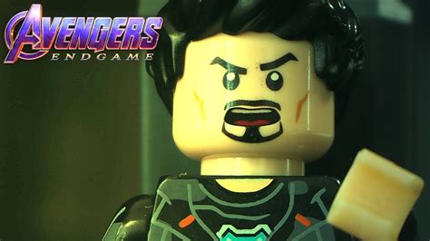 Lego Avengers Endgame Iron Man Opening Scene Lego Stop Motion Animation